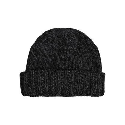 Dolce & Gabbana Gray Cashmere Knitted Winter Beanie Hat