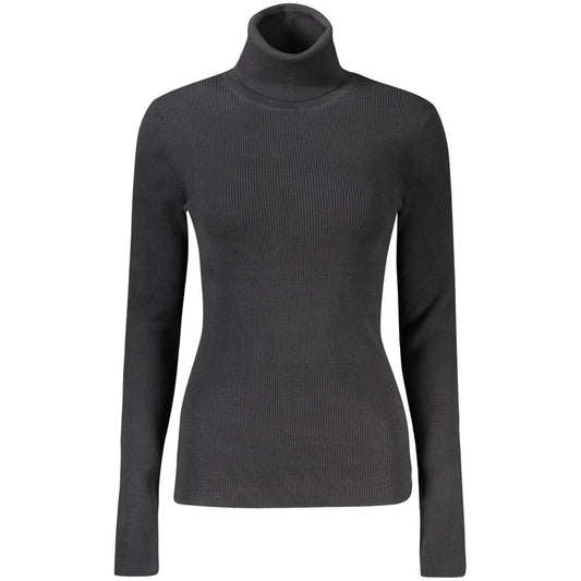 Calvin Klein Black Cotton Women Sweater CA-33067-XS