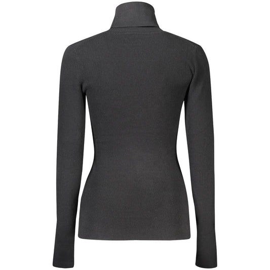 Calvin Klein Black Cotton Women Sweater CA-33067-XS