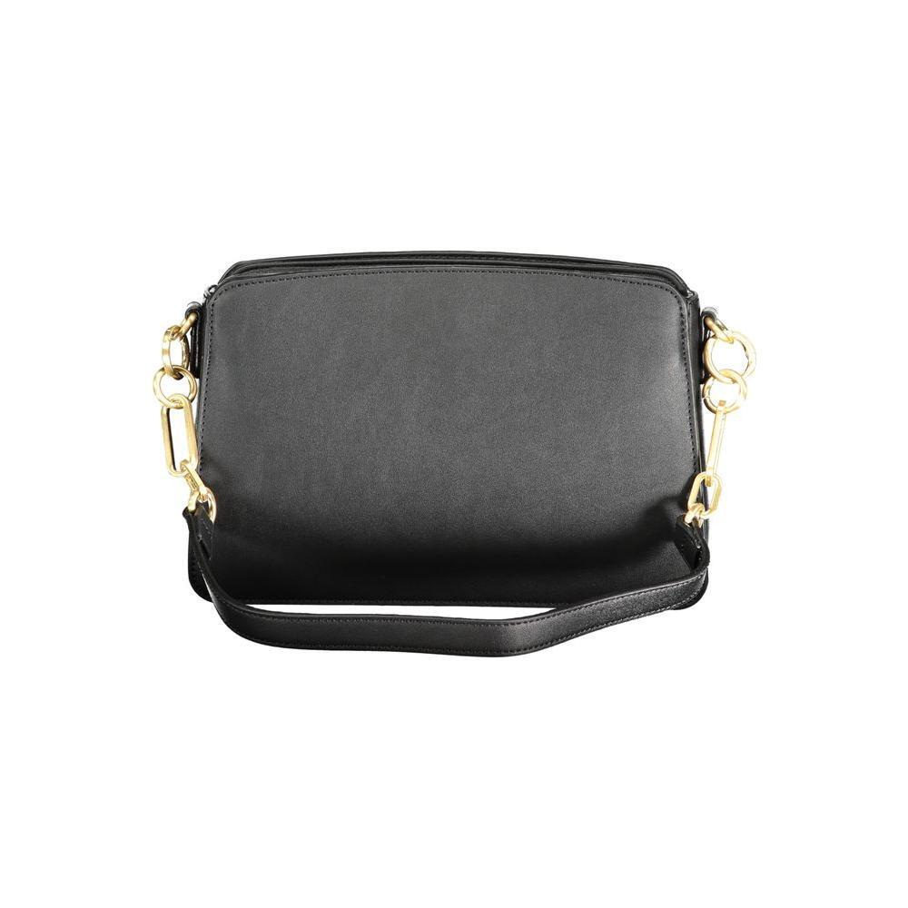 Mario Valentino Black Polyethylene Handbag VA-30082