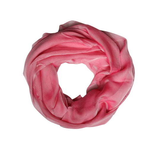 Dolce & Gabbana Pink Silk Rectangle Women Wrap Shawl Scarf MS7492