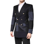 Dolce & Gabbana Multicolor Patchwork Jacket Coat Suit Blazer JKT41383-46