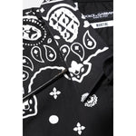 Dolce & Gabbana Black White Bandana MARTINI Casual Shirt TSH86359-40