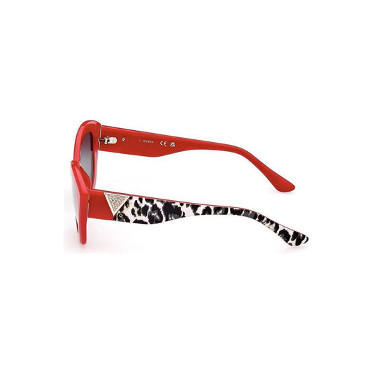 Guess Jeans Red Injected Women Sunglass