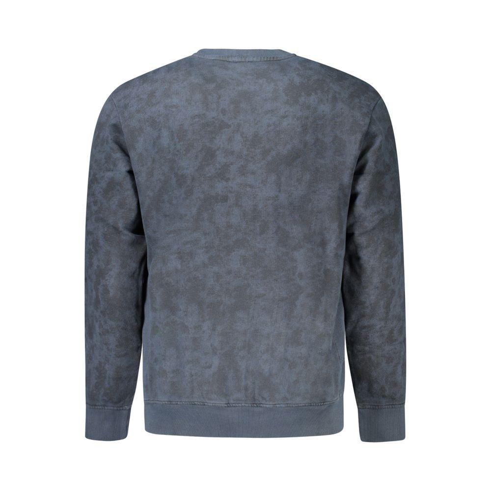 Hugo Boss Blue Cotton Men Sweater BO-34562-S