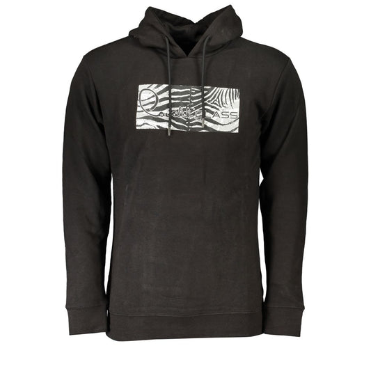 Cavalli Class Black Cotton Men Sweater CA-26800-S
