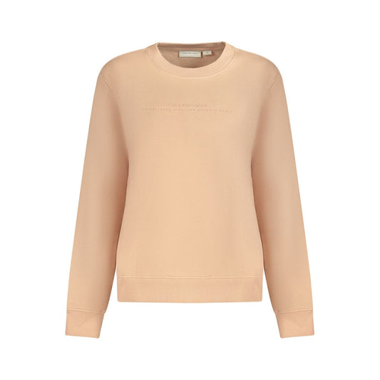 Calvin Klein Pink Cotton Women Sweater CA-33783-XL