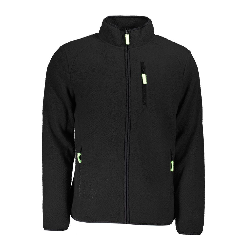 Norway 1963 Black Polyester Men Sweater NO-31846-L