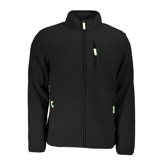 Norway 1963 Black Polyester Men Sweater NO-31846-L