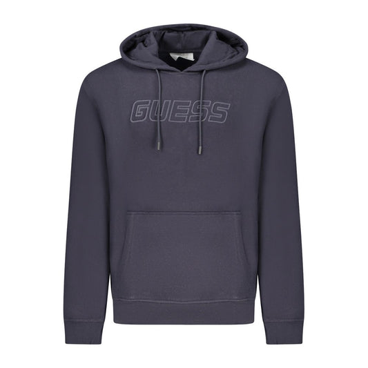 Guess Jeans Blue Cotton Men Sweater GU-35107-XS
