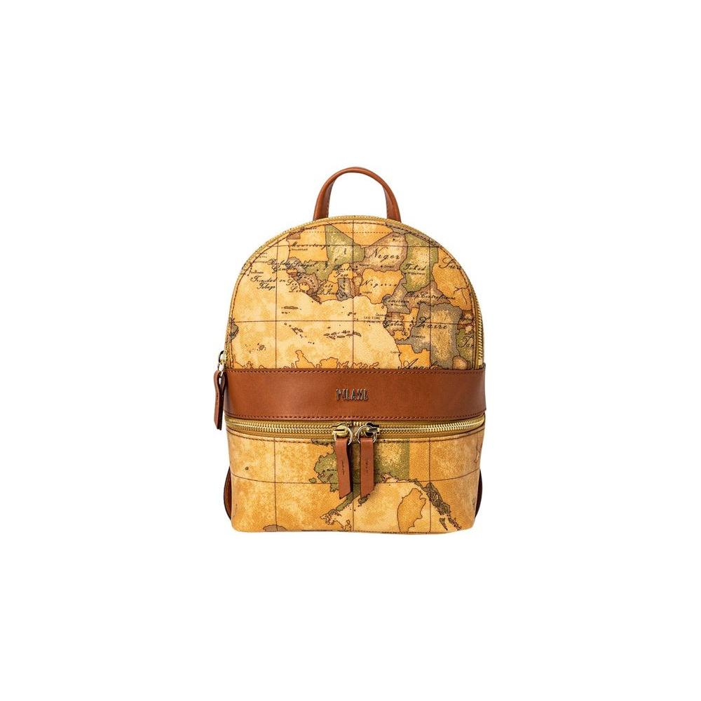Front view with bag zipped and handles upright.