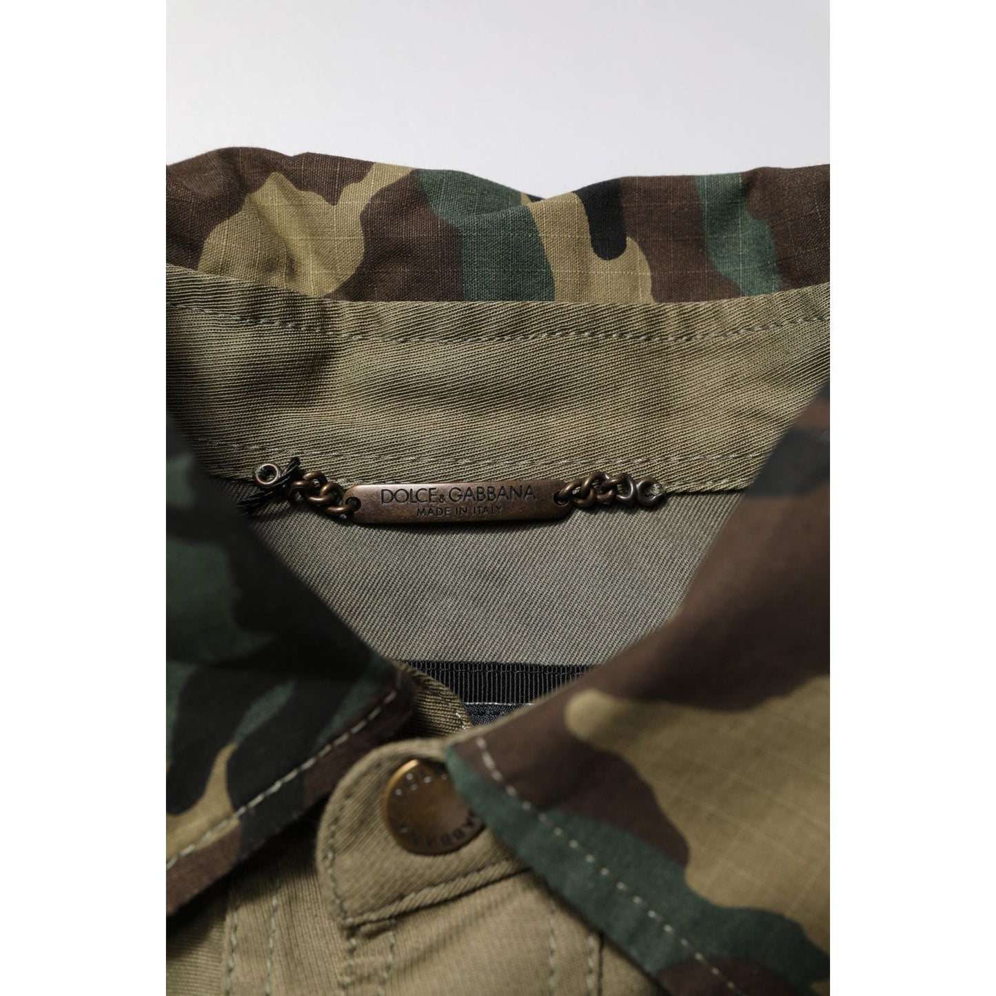 Dolce & Gabbana Brown Cotton Stretch Shirt Pants Casual Set PAN75554-52