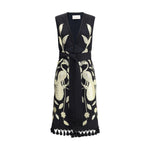 Valentino Embroidered long Vest VA-6V0CMA85ASY0NO-IT44 | L