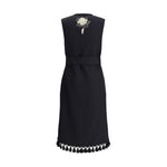 Valentino Embroidered long Vest VA-6V0CMA85ASY0NO-IT44 | L