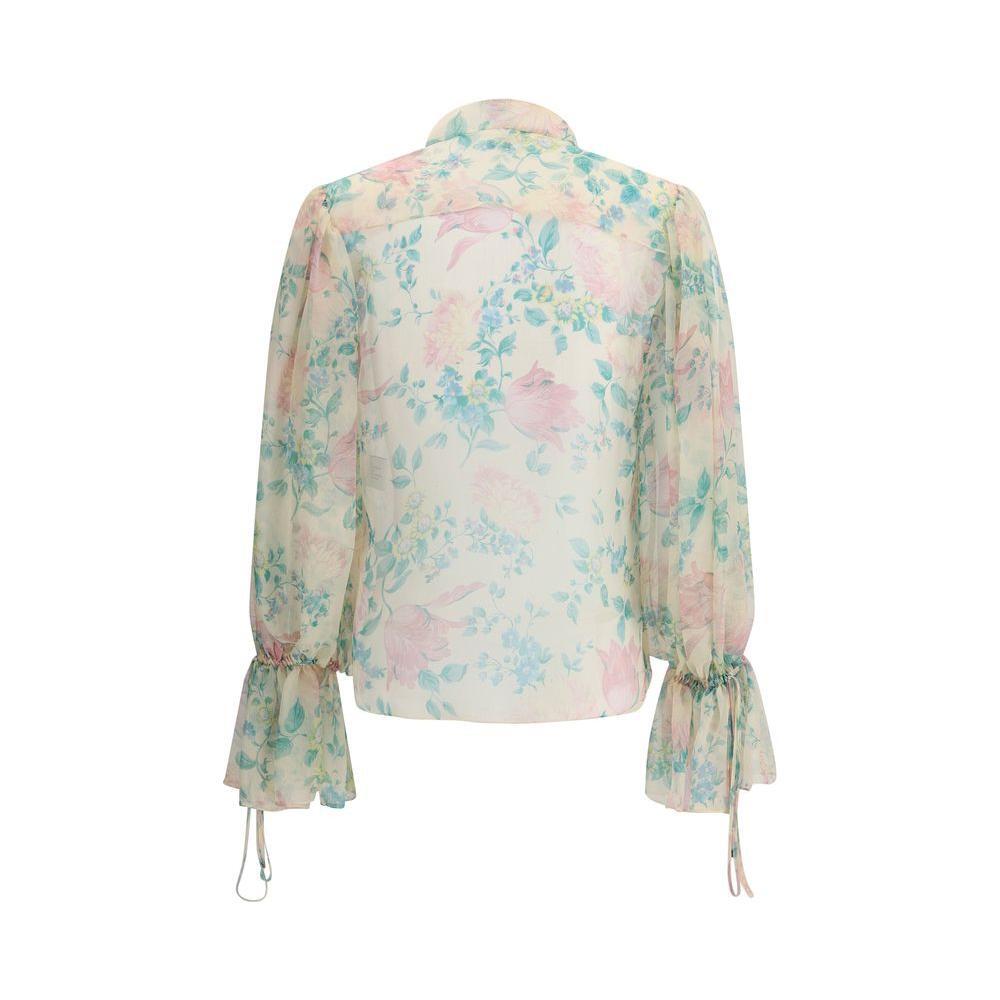 Chloé Sheer Blouse CH-CH25UHT5045924T-IT40 | M