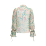 Chloé Sheer Blouse CH-CH25UHT5045924T-IT40 | M