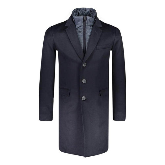 Herno Blue Cashmere Jacket HE-15359-IT46 | S