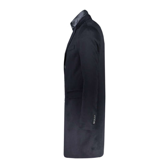 Herno Blue Cashmere Jacket HE-15359-IT46 | S