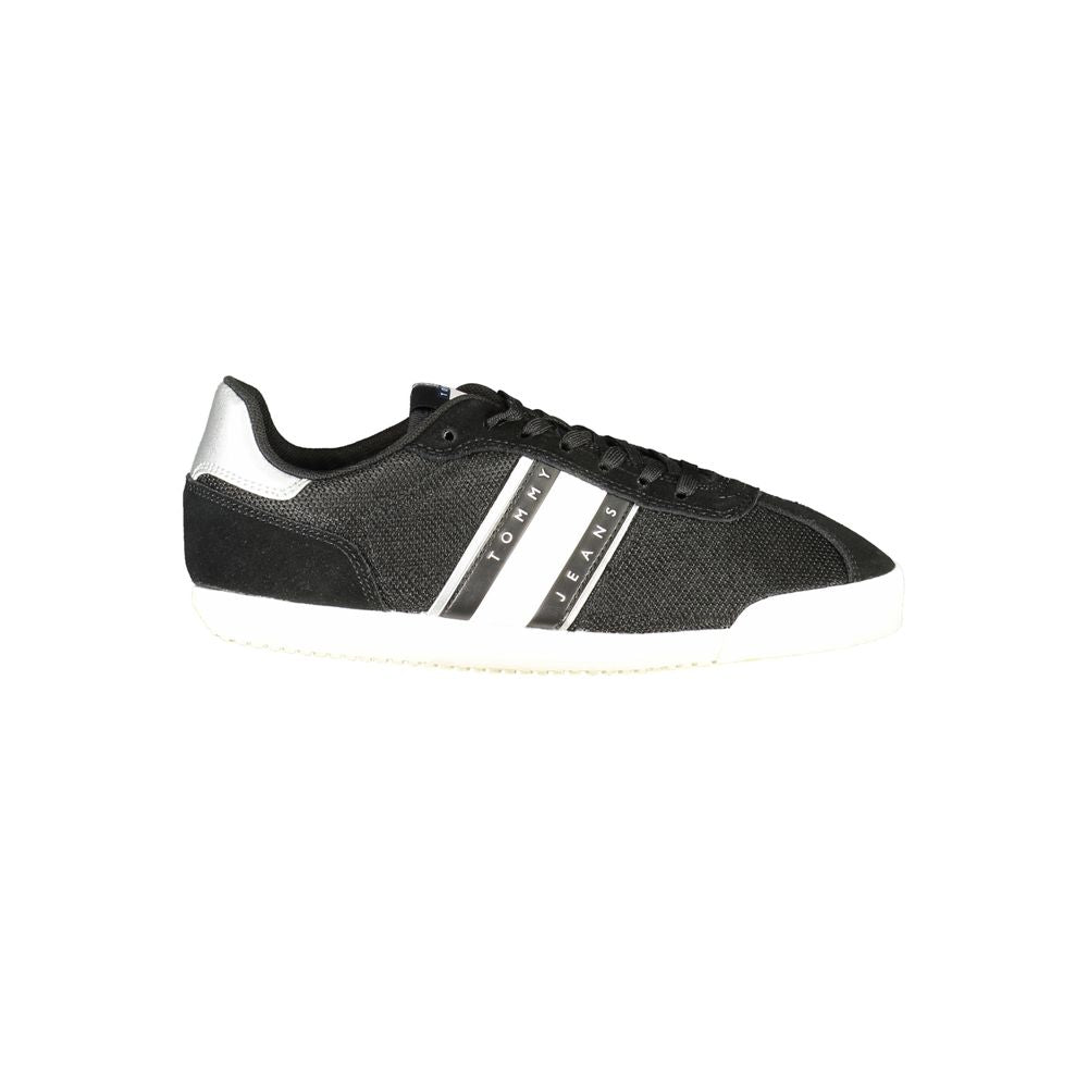 Tommy Hilfiger Black Polyester Women Sneaker TO-36752-EU36/US6