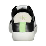 Calvin Klein Black Polyester Women Sneaker CA-36884-EU36/US6