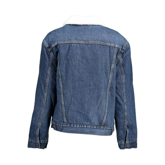 Levi's Blue Cotton Women Jacket LE-36942-XS
