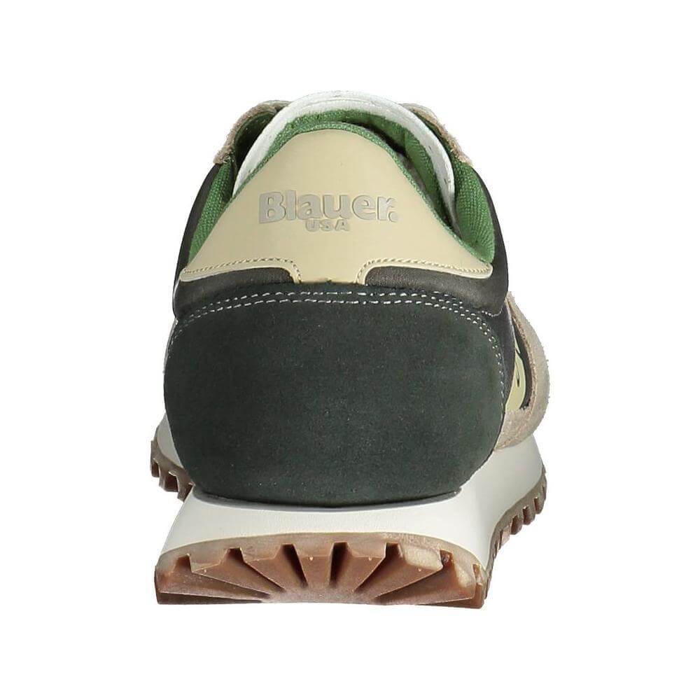 Blauer Beige Leather Men Sneaker BL-37249-EU41/US8