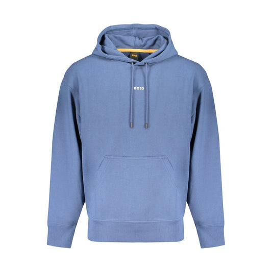 Hugo Boss Blue Cotton Sweater BO-36577-XL