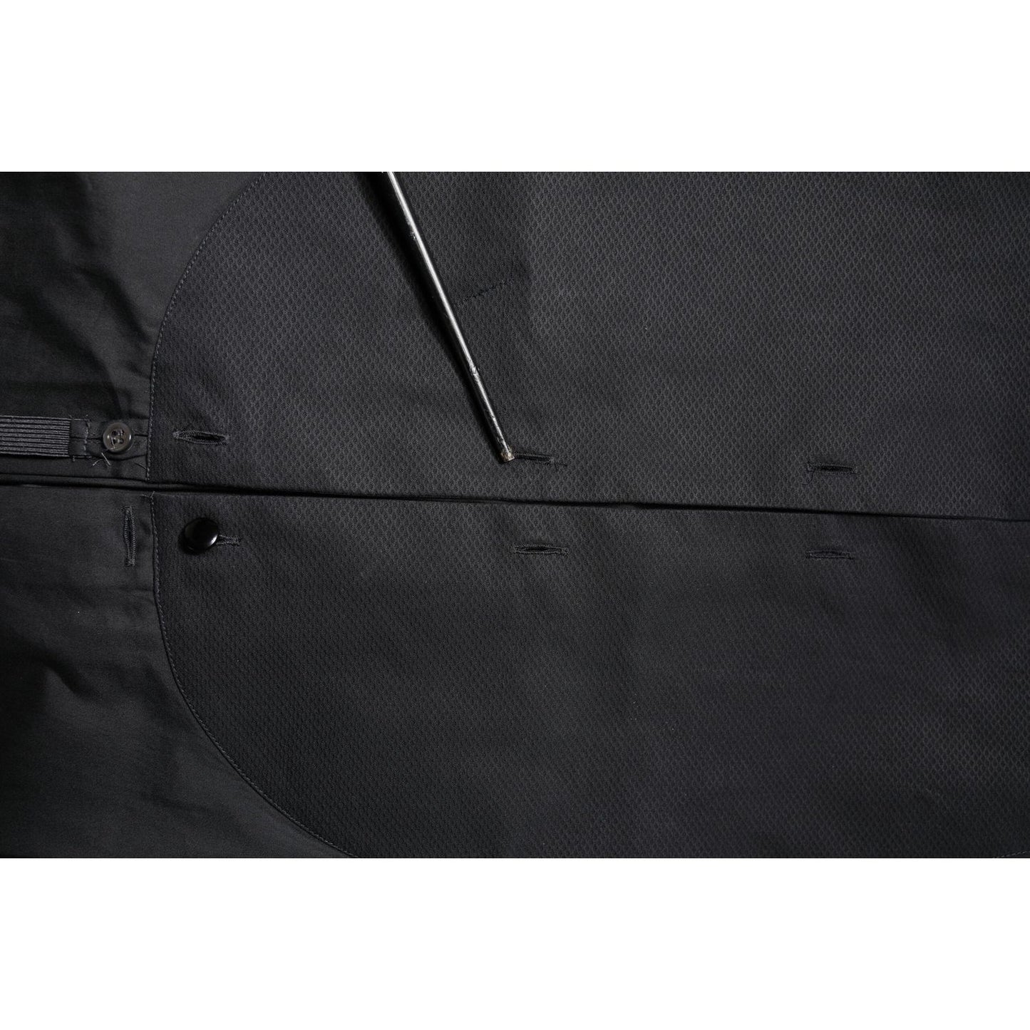 Emporio Armani Black Cotton Long Sleeves Formal Dress Shirt TSH87817-43