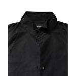 Emporio Armani Black Cotton Long Sleeves Men Formal Dress Shirt TSH87834-41