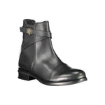 Tommy Hilfiger Black Leather Women Boot TO-9398-EU36/US6