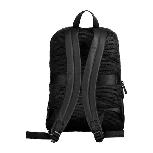 Calvin Klein Black Polyester Men Backpack CA-20605