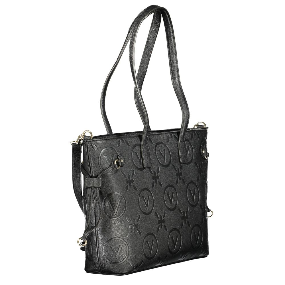 Front view with bag zipped and handles upright.