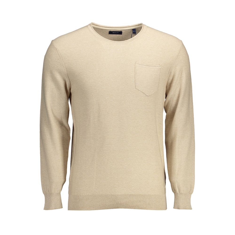 Gant Beige Cotton Sweater