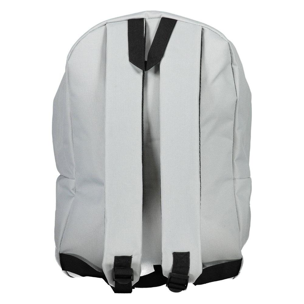Front view with bag zipped and handles upright.