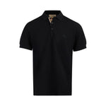 Burberry Black Cotton Collared Polo Shirt BU8000913BK