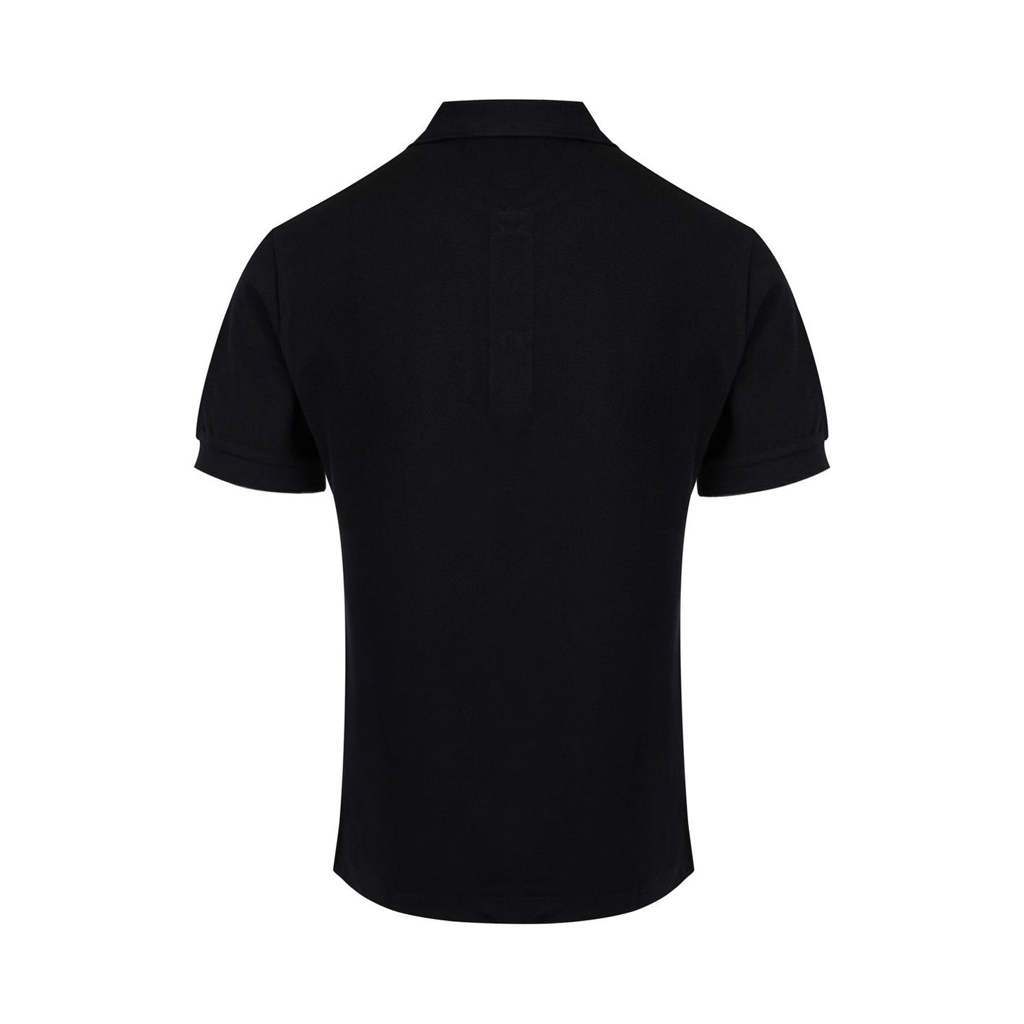 Burberry Black Cotton Collared Polo Shirt BU8000913BK