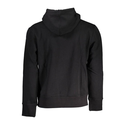 Calvin Klein Black Cotton Men Sweater CA-18593-XL