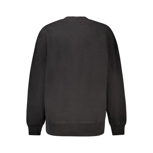 Calvin Klein Black Cotton Women Sweater CA-33066-L