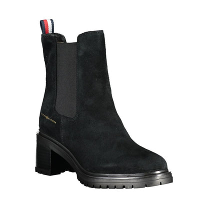 Tommy Hilfiger Black Polyester Ankle