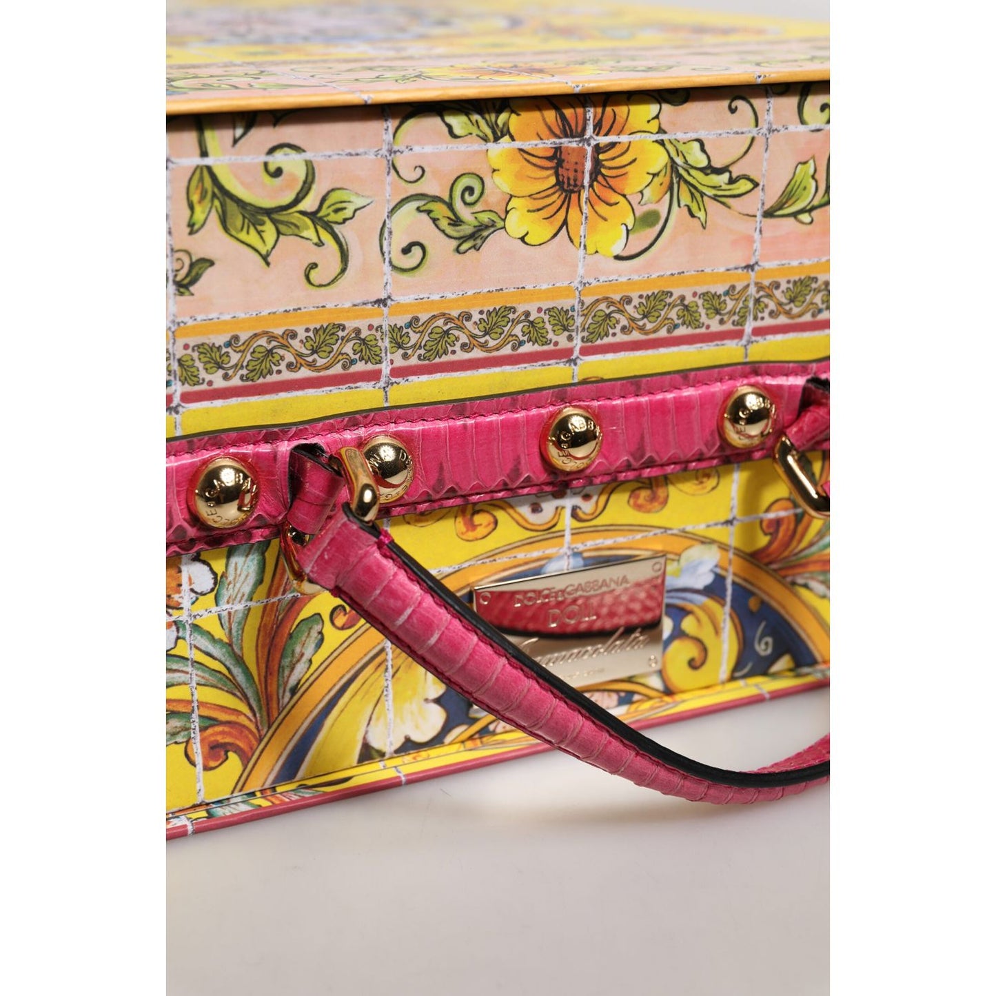 Dolce & Gabbana Black Dress Ceramic Porcelain Fashion Leather Sicily Dolls