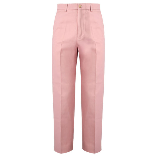 Gucci Light Pink Cotton Pants