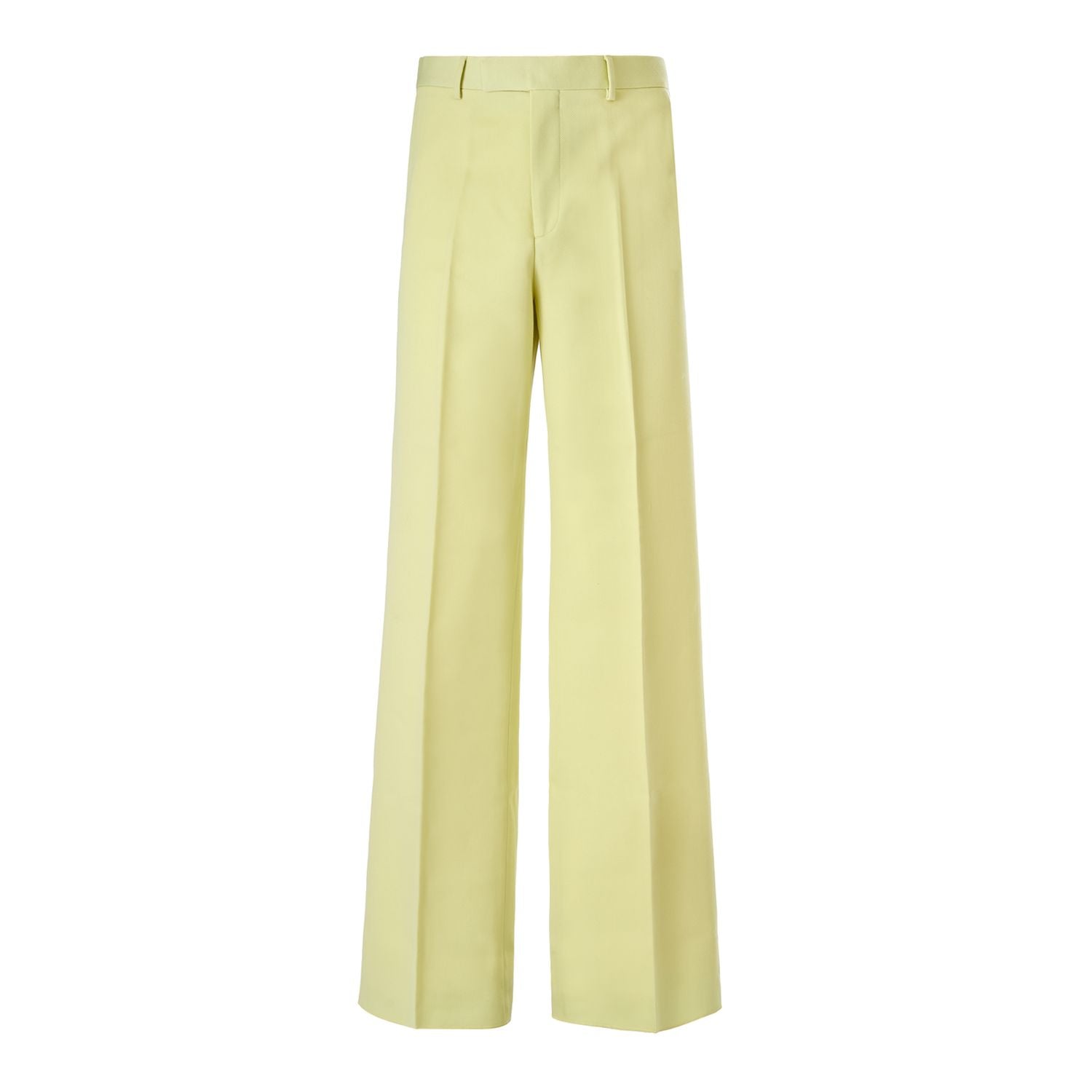 Gucci Lime Yellow Polyester Pants