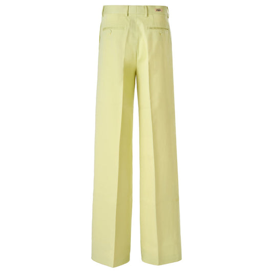 Gucci Lime Yellow Polyester Pants