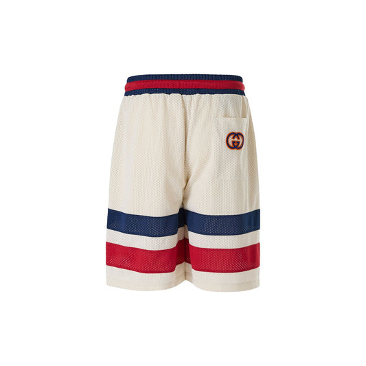 Gucci Cream polyester Logo Shorts