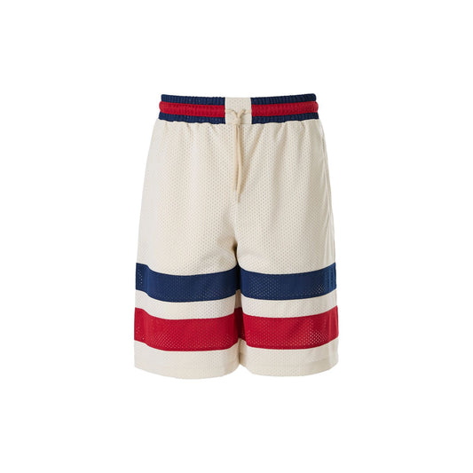 Gucci Cream polyester Logo Shorts