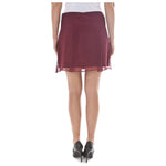 John Galliano Red Silk Women Skirt JO-1139-44
