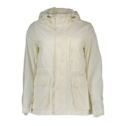 Gant White Cotton Women Jacket