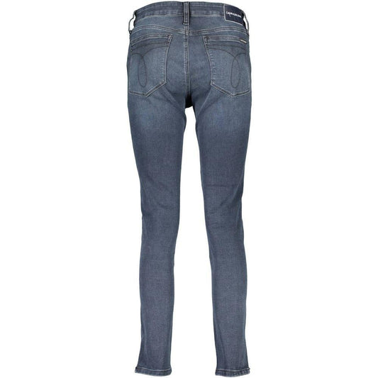 Calvin Klein Blue Cotton Women Jeans CA-3426-W30 | L32
