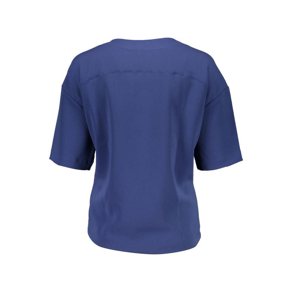 Gant Blue Cotton T-Shirt