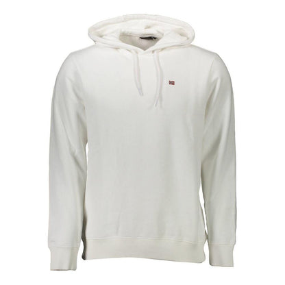 Napapijri White Cotton Men Sweater